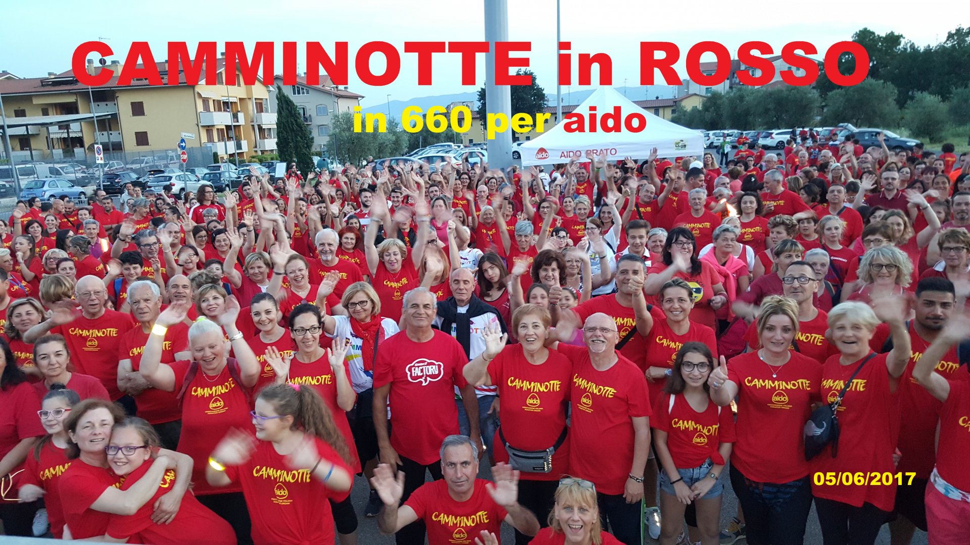 Camminotte  celeste a Viareggio