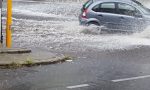 Bomba d'acqua in Val di Bisenzio: allagata la statale alla Briglia