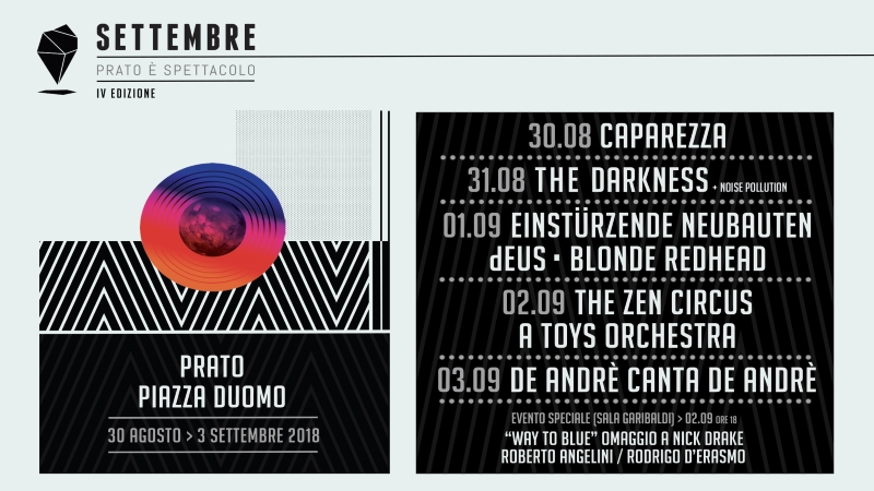 Prato, iniziato con il botto il festival di settembre