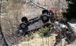 Incidente sull'Appennino fiorentino: auto nella scarpata, un morto e tre feriti