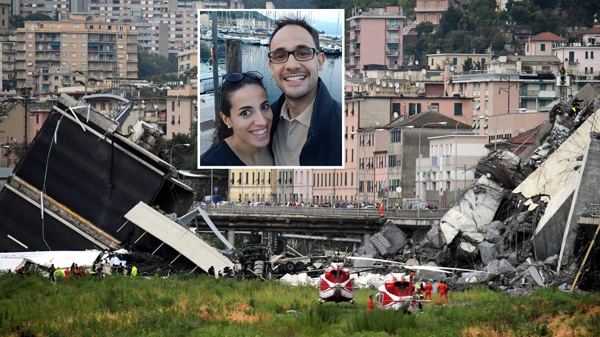 Crollo Ponte Morandi Genova: tra le vittime giovane medico di Firenze e fidanzata