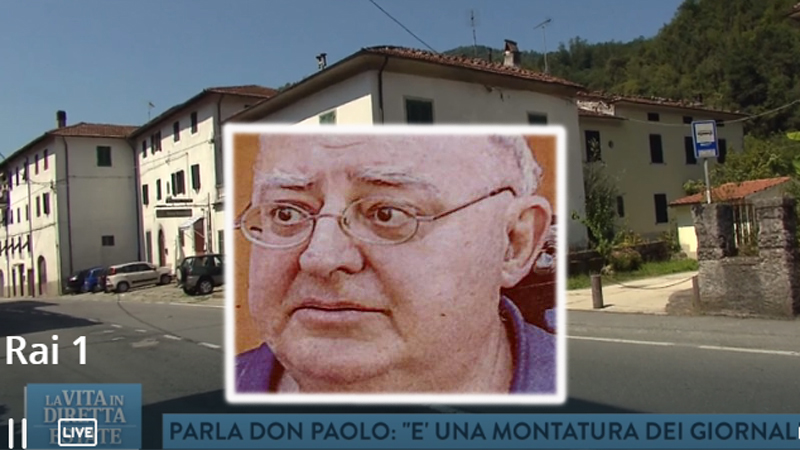 Il prete pedofilo parla in Tv: “E’ una montatura dei giornali”