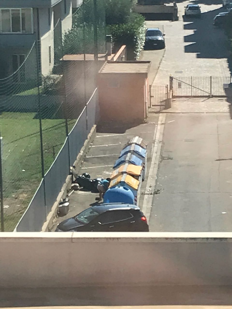 Cassonetti a Campi trasformati in latrina