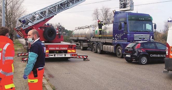 Stroncato da malore su un’autocisterna