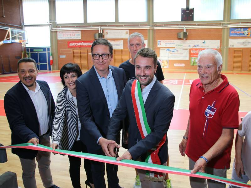 Palazzetto dello sport: nuovo playground grazie a Eli Lilly