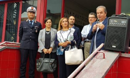 Primo giorno di scuola: Sindaco di Montemurlo presente al suono della campanella