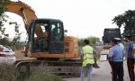 Ordigno bellico vicino alla ferrovia: disinnescato