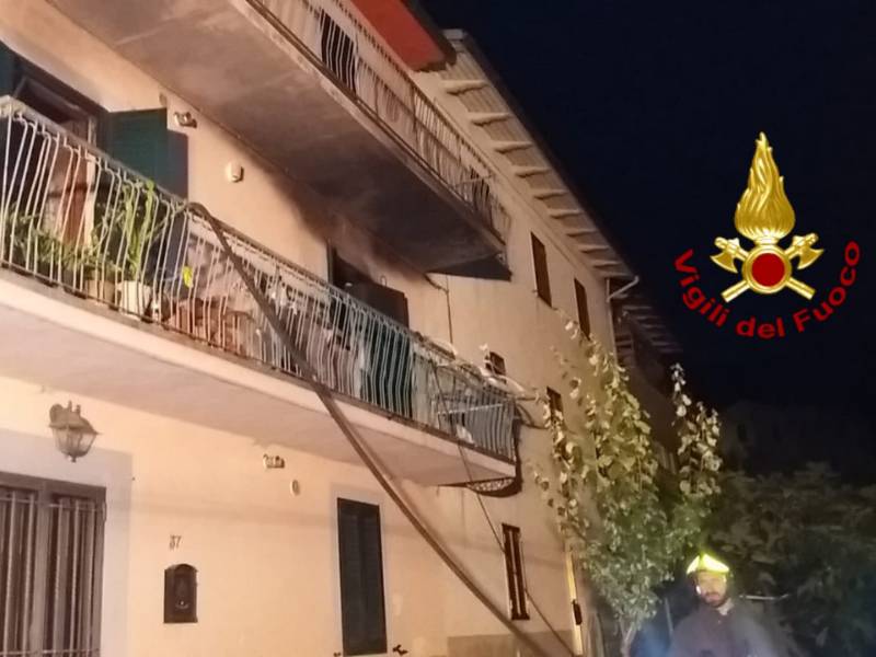 Donna ustionata a Sasseta (Vernio)