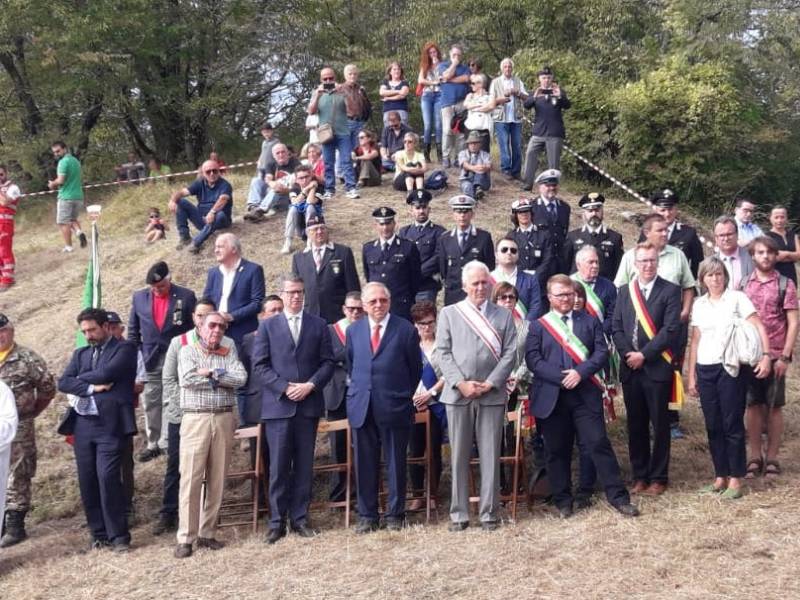 Il console americano e quello tedesco per la prima volta insieme alla Torricella
