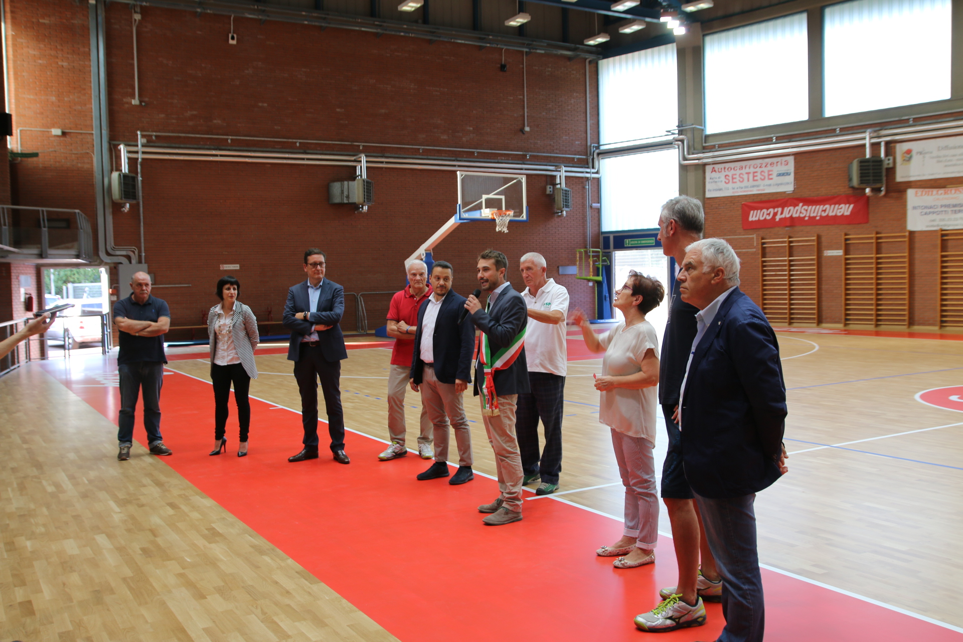 Palazzetto dello sport: nuovo playground grazie a Eli Lilly