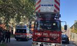 Incendio in un'azienda di Usella VIDEO