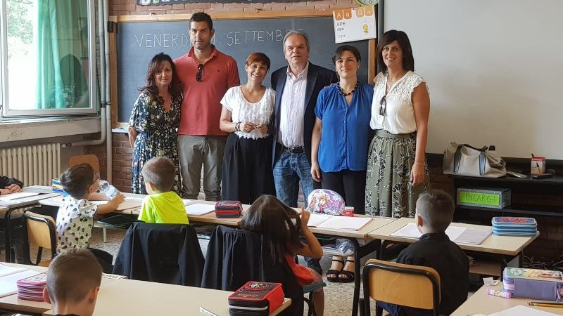 Il sindaco Lorenzini incontra i bambini delle scuole primarie