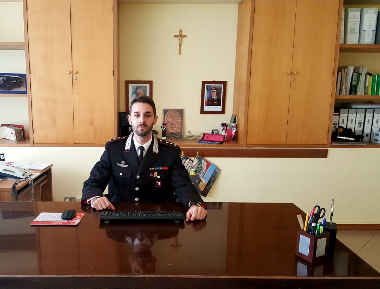 Nuovo Comandante dei carabinieri a Montecatini