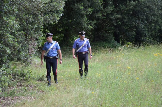 Montaione (Firenze), ritrovato morto nei boschi in fondo a un crepaccio