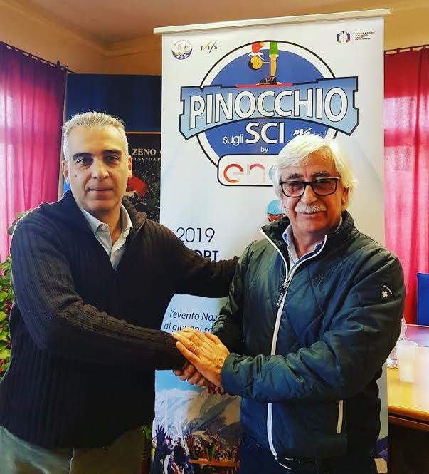 Pinocchio sugli sci all’Abetone