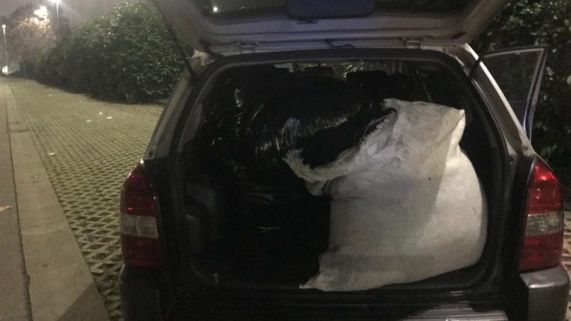 Scarica una lavatrice e la abbandona, scoperto dalla Municipale