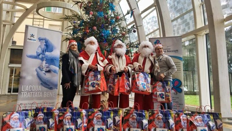 Vigilia di Natale al Meyer per Nardella, Lotti e Antognoni