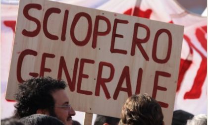 Lunedì 17 sciopero generale dei lavoratori dei settori elettrico, gas acqua