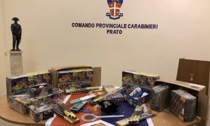 Sequestrati 130 kg fuochi d'artificio