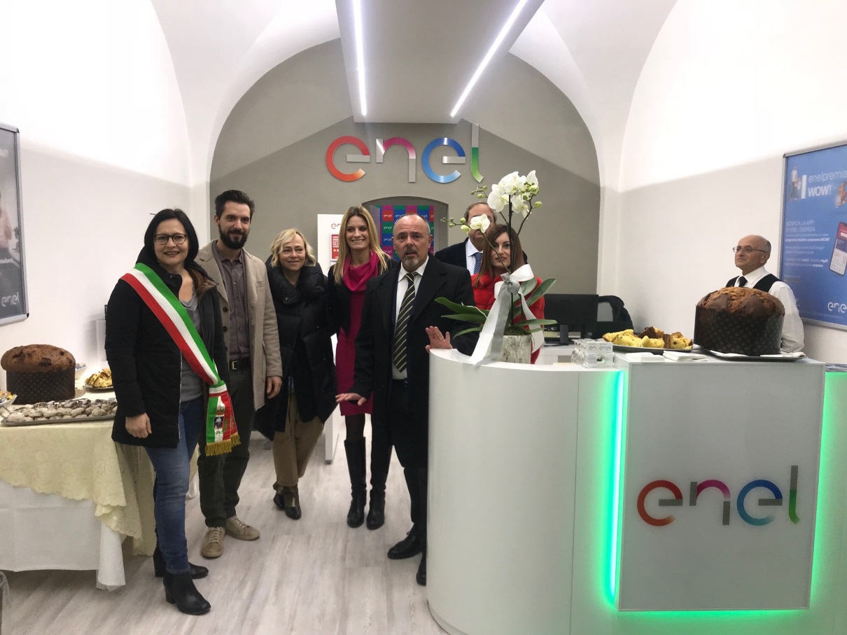 Empoli: inaugurato nuovo punto Enel in centro città