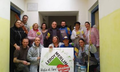 Operazione scuola a nuovo: genitori e Leroy Merlin rimettono a nuovo l'edificio