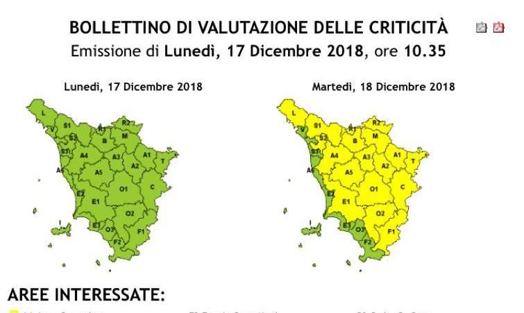 Cessata in anticipo l’allerta vento forte e neve