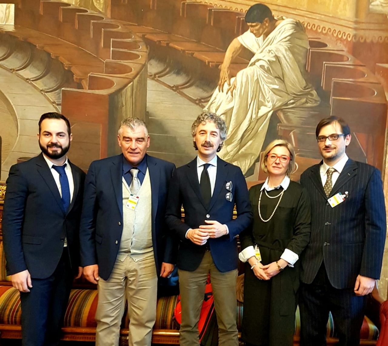 Il sindaco in Senato per raccontare Mercantia