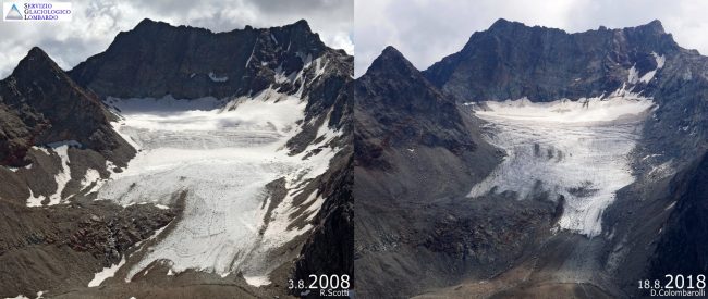 #10yearschallenge, la cruda realtà del cambiamento climatico
