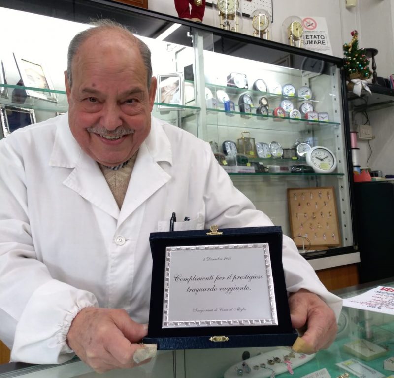 Carmelo Marchese, lo storico orologiaio di Campo Tizzoro