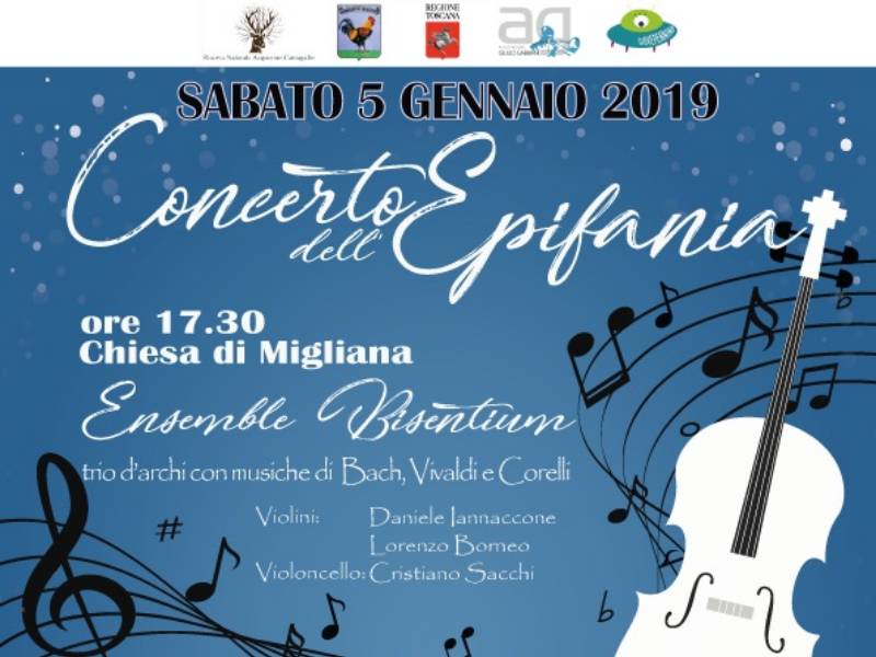 Concerto dell’Epifania nella chiesa di Migliana (Cantagallo)