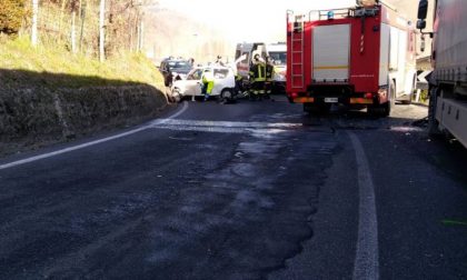 Incidente a Vaiano sulla Sr 325