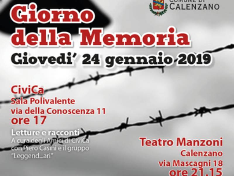 A teatro e in biblioteca per celebrare il Giorno della Memoria