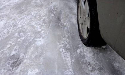 Ghiaccio sulle strade: allerta su tutta la Piana