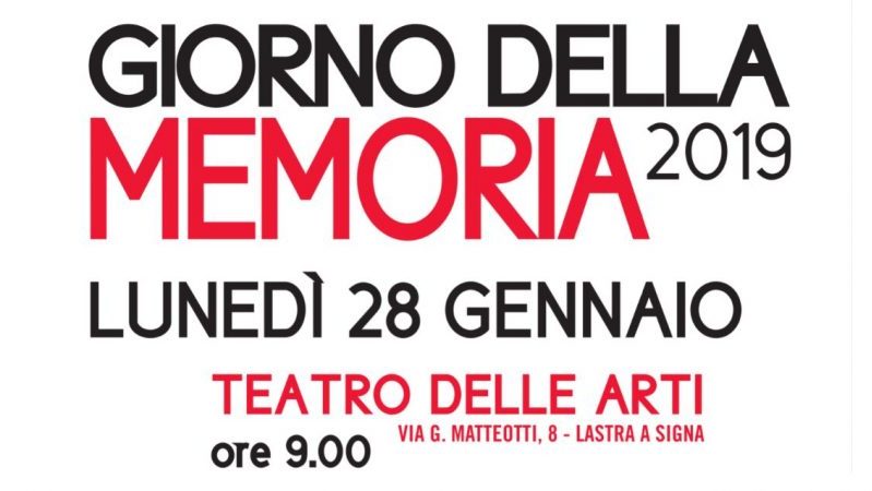 Iniziativa al Teatro delle Arti per il Giorno della Memoria