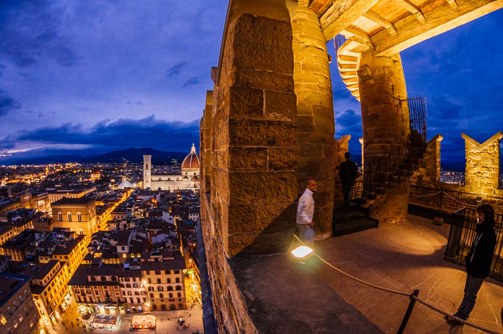 Un brindisi per San Valentino: sulla Torre di Palazzo Vecchio!