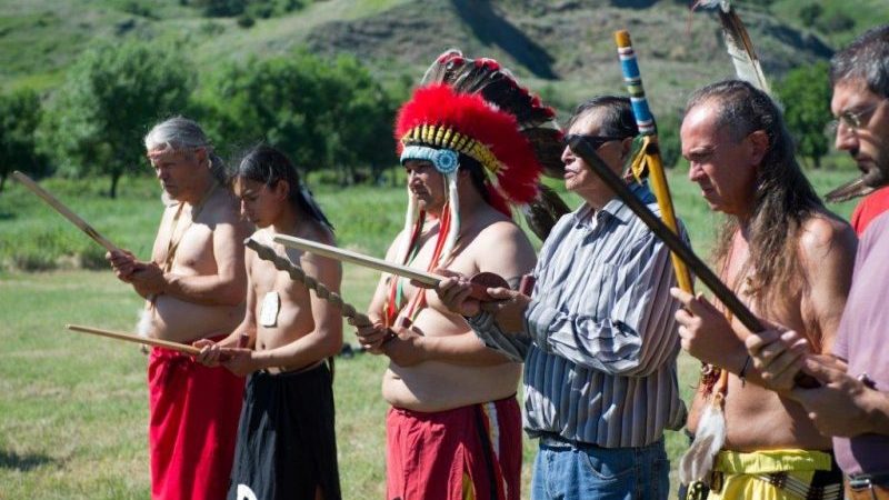 Vive a Campi l’unico rappresentante dei Lakota Sioux in Italia