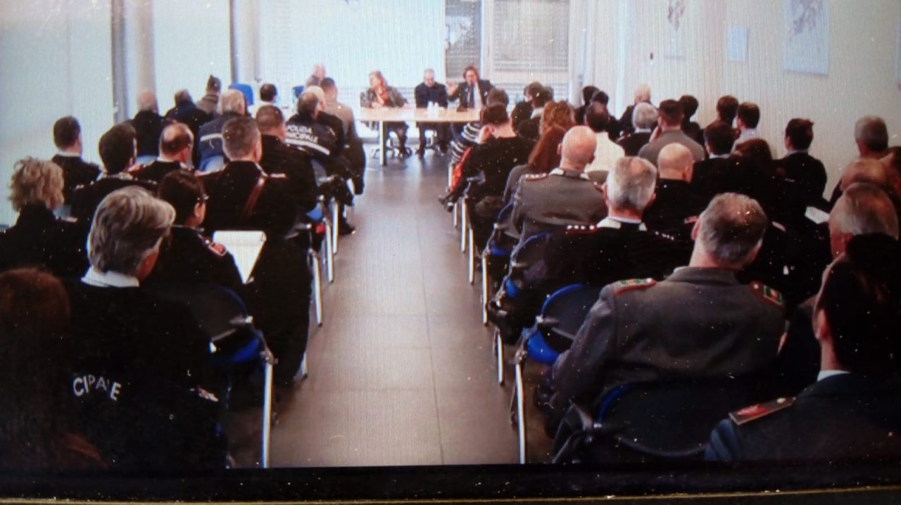 Corso di aggiornamento per le Forze di Polizia pistoiesi