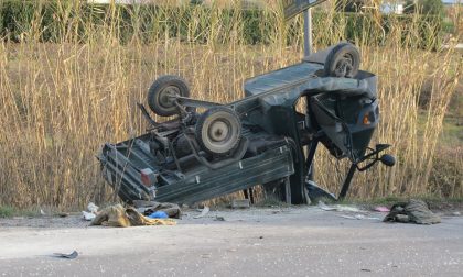 Incidente a Ponte alla Stella Pistoia: ferito trasportato a Careggi sul Pegaso: le foto