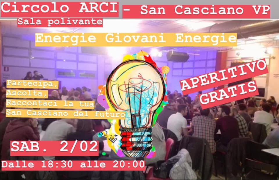 San Casciano, all’Arci arriva l’aperi-giovani