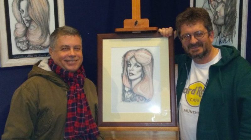 Donato il ritratto di Milva al Comune di Signa