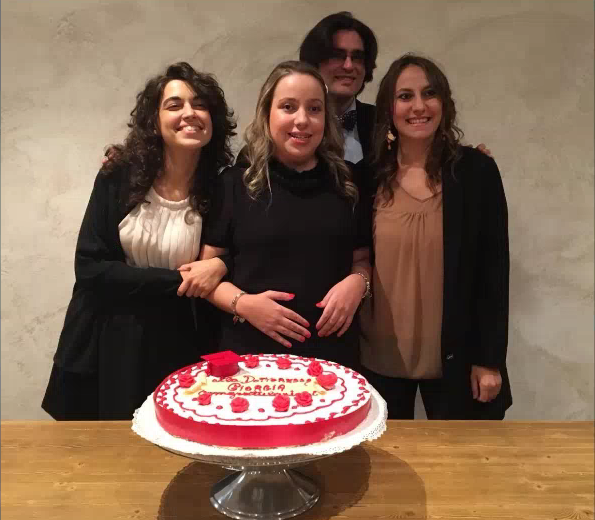 Buggiano, Giorgia si laurea anche se non vedente