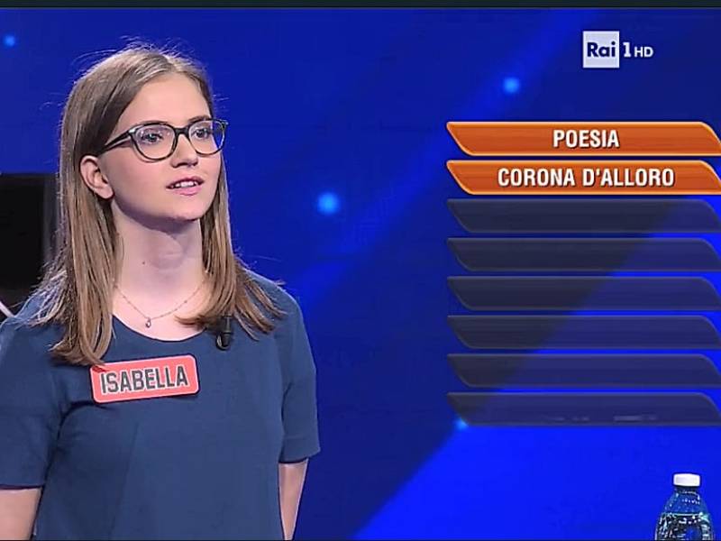 All’Eredità giovane volontaria calenzanese: “Ho girato per gli studi di Rai1”