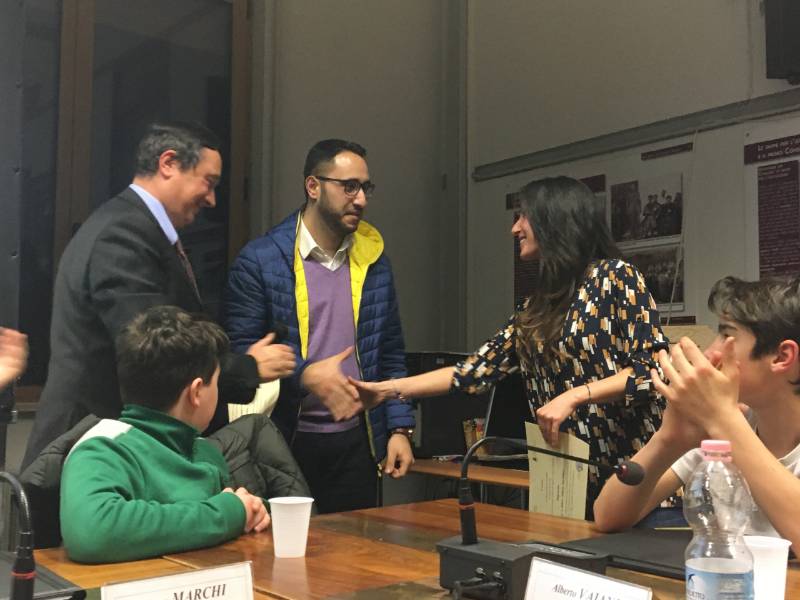 Andrea Coppini nuovo sindaco del Consiglio dei ragazzi