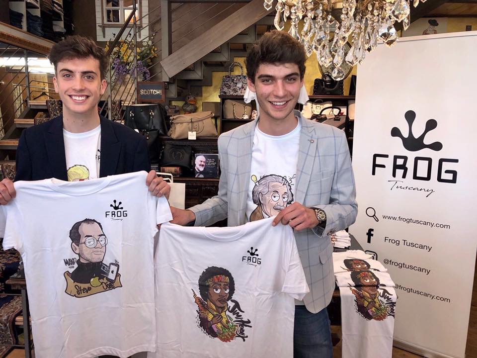 “Frog Tuscany People”, il brand pistoiese in ascesa firmato dai cugini Zelari