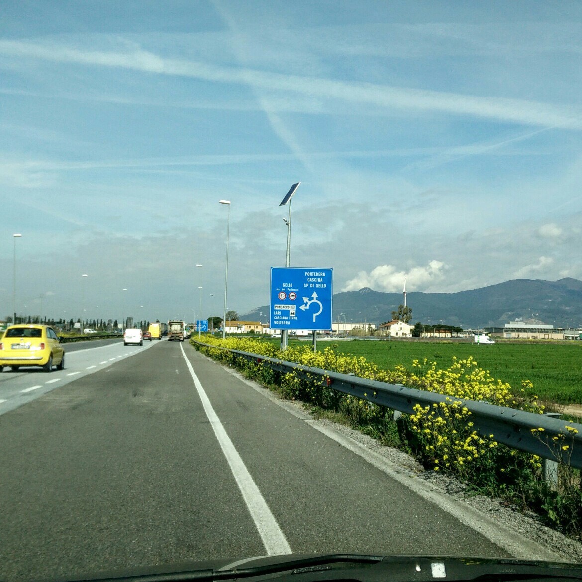 Fi-Pi-LI, ecco le limitazioni di velocità in entrambi i sensi di marcia