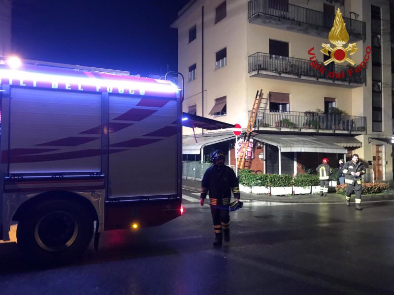 Pistoia, brucia un bar in via Pagliucola: arrestato l’autore del gesto