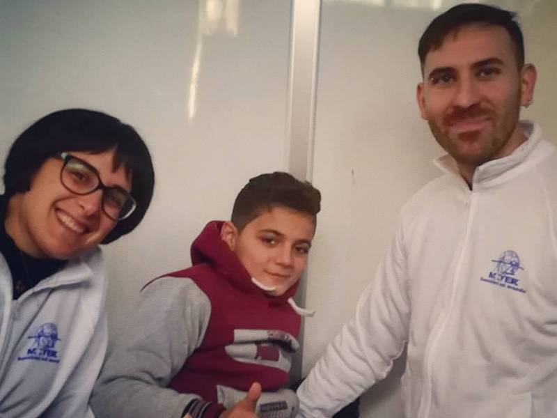 Da Calenzano ad Aleppo: Matteo a curare i bambini