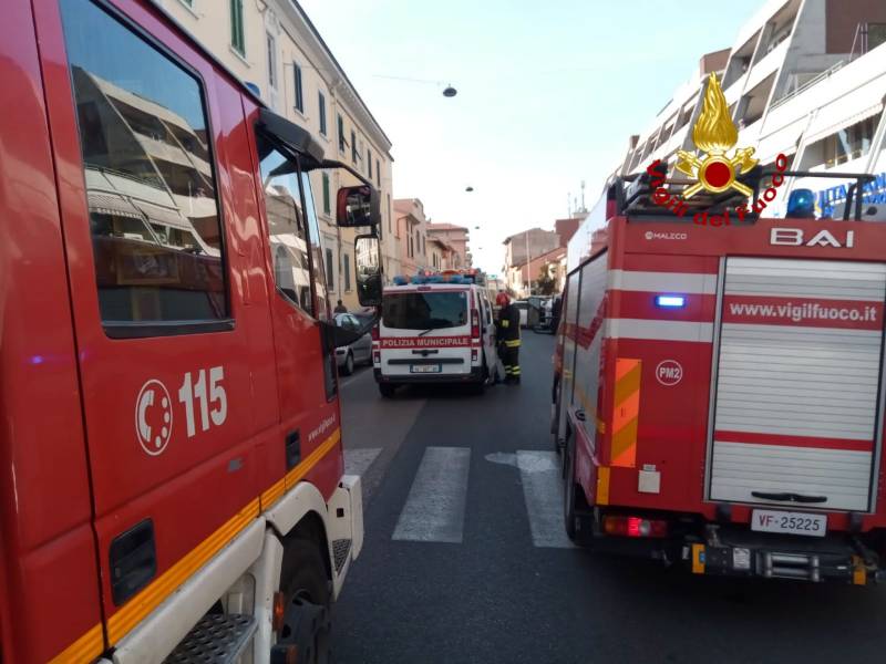 Incidente in via Filicaia a Prato