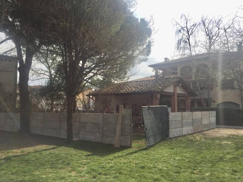 Lavori di riqualifica per il giardino A. Palloni