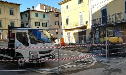 Poggibonsi, inizia la riqualificazione di piazza Frilli